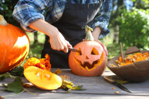 Halloween hazards spooky season pumpkin carving injuries workers' compensation